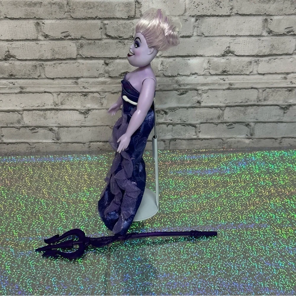 Disney Princess Villains Ursula Fashion Doll Accessory Removable Clothes Staff